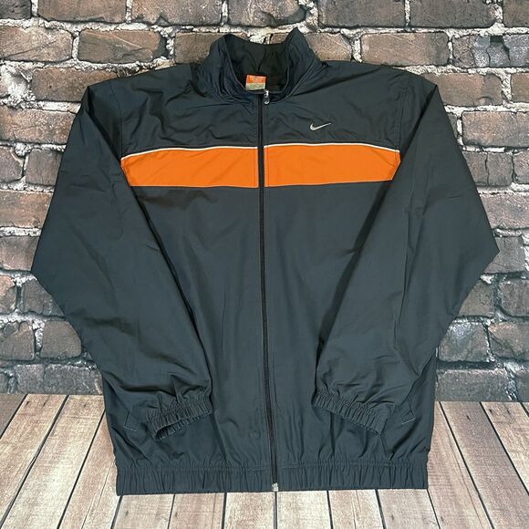 Vintage Nike Track Suit Mens Medium Lined Jacket Jogger Pant Set Windbreaker Y2K - Picture 2 of 16